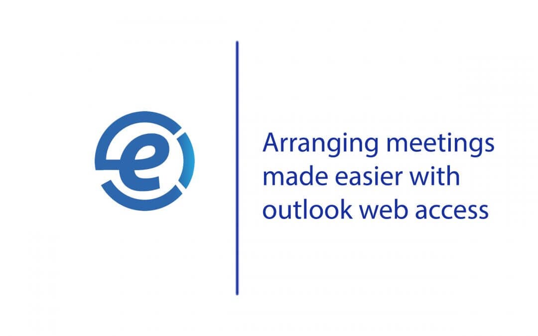 Arranging meetings with outlook web access