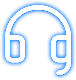everything tech blue neon dont have IT icon