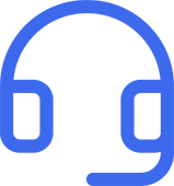headphones it support blue icon