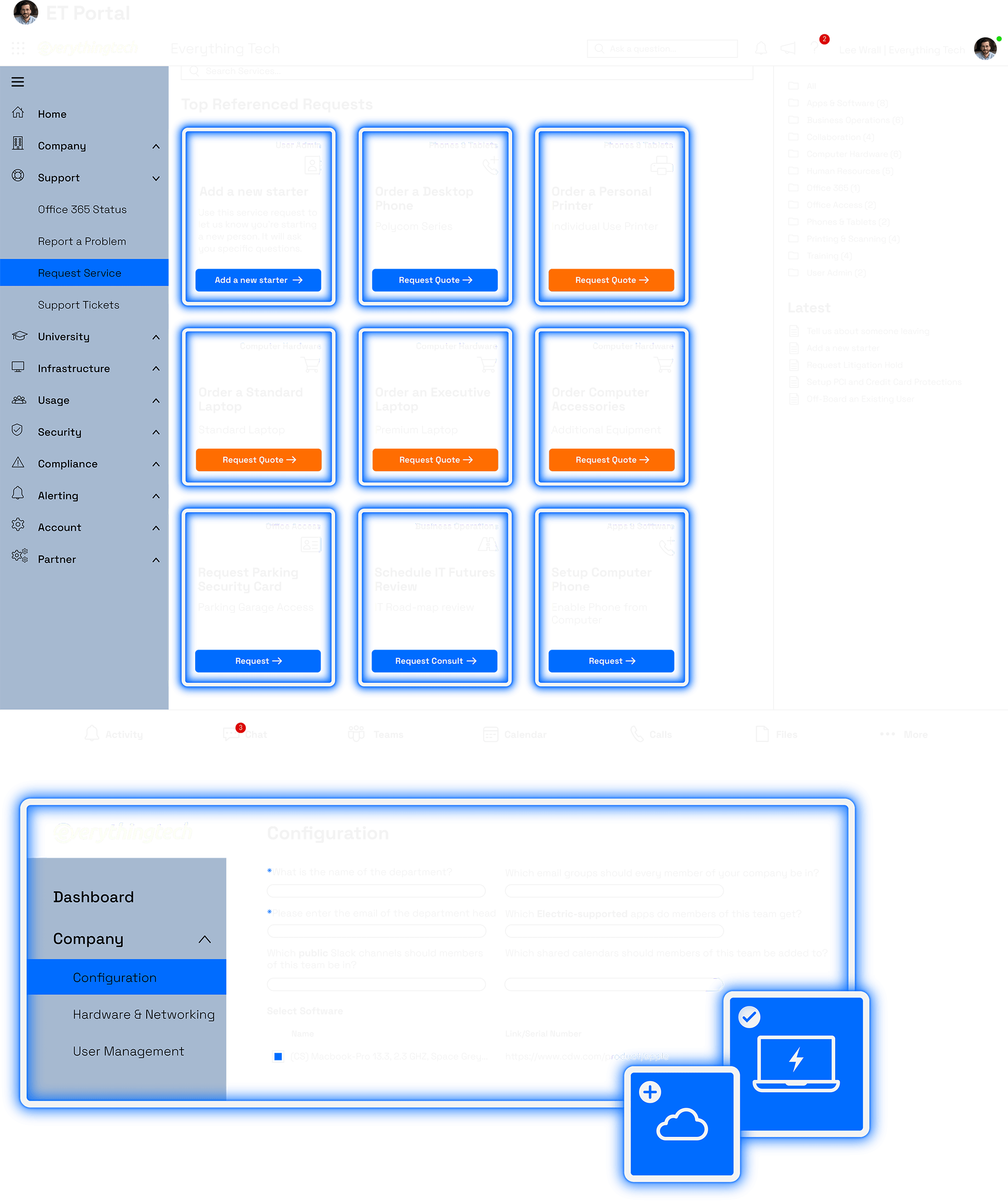 accompanying it support overlay