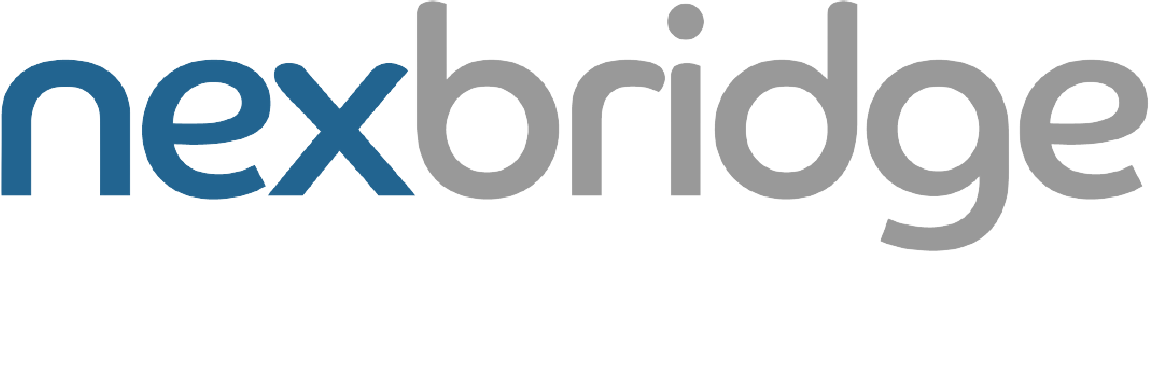 nexbridge colour logo with everything tech logo