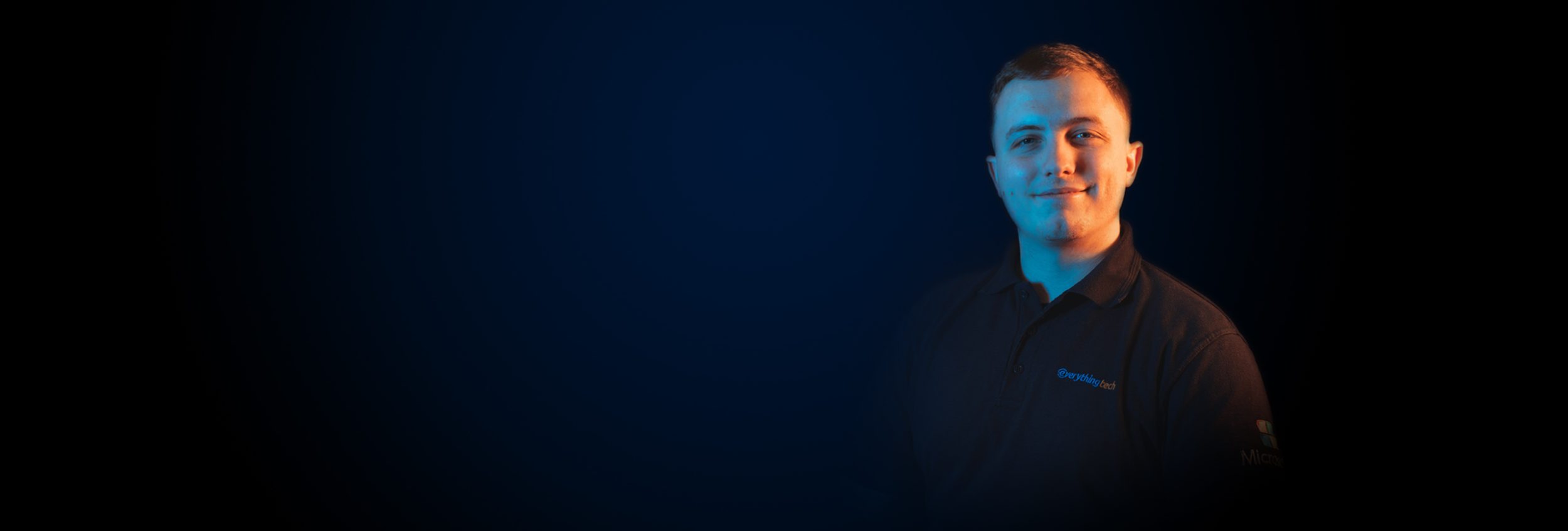 Everything Tech Staff Member bradley hanock right side