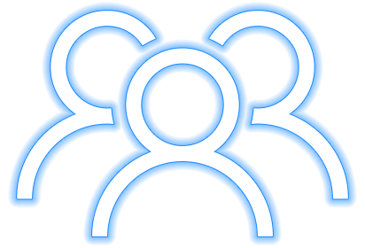 neon light accountancy icon